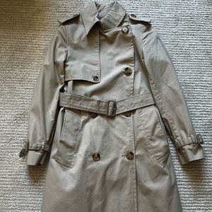 Cotton classic trench coat